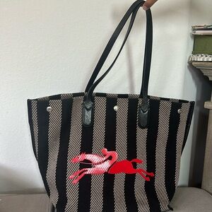 Essential Stripe Recycled Cotton Tote